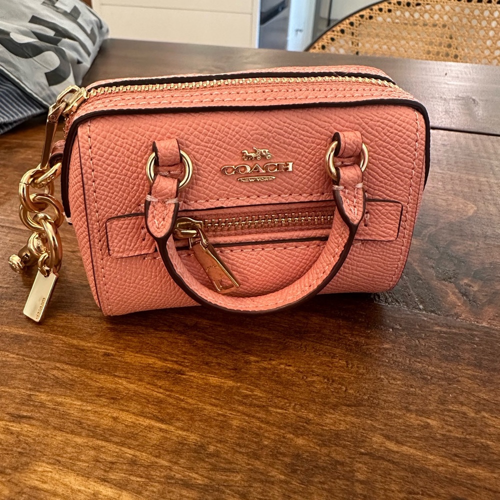 Coach mini Rowan bag charm